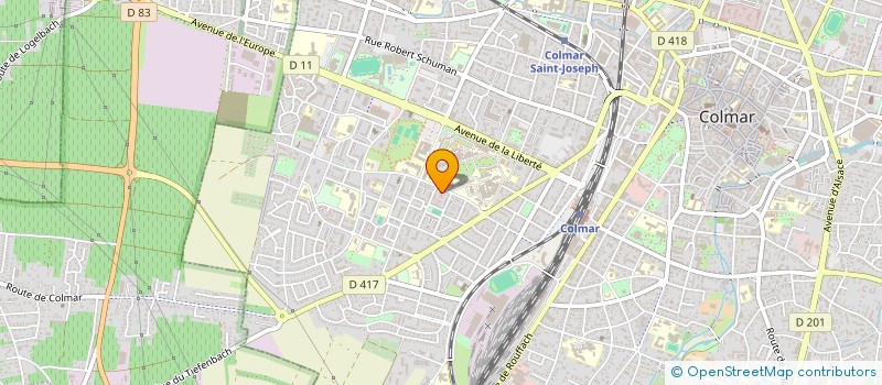 localisation de l'entreprise MONSIEUR SOUFIANE NOUMRI  COLMAR