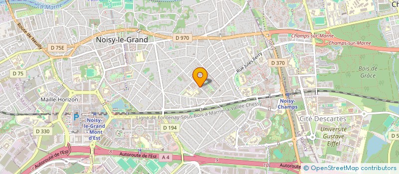 localisation de l'entreprise MONSIEUR SOUFIANE OUARDI  NOISY-LE-GRAND