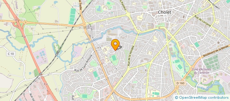 localisation de l'entreprise MONSIEUR SOUFIANE RAFIKI  CHOLET