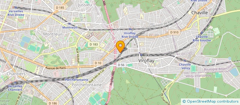 localisation de l'entreprise MONSIEUR SOUFIANE SAADAOUI  VIROFLAY