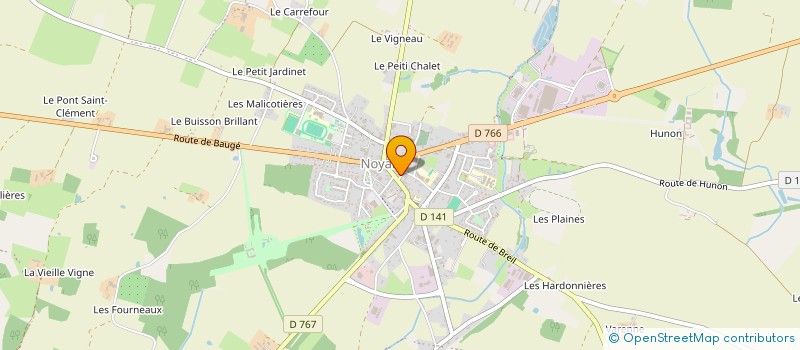 localisation de l'entreprise MONSIEUR SOUFIANE SETTOUTI à NOYANT-VILLAGES