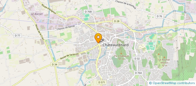 localisation de l'entreprise MONSIEUR SOUFIANE STAILI à CHATEAURENARD