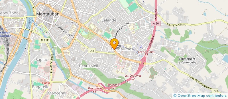 localisation de l'entreprise MONSIEUR SOUFIANE TABIZATE  MONTAUBAN