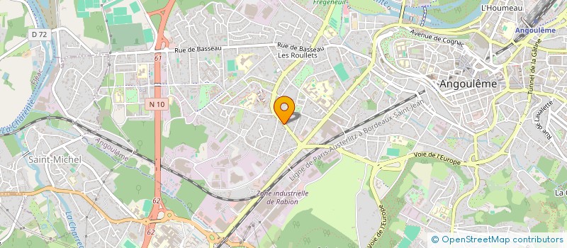 localisation de l'entreprise MONSIEUR SOUFIANE TAHRAOUI  ANGOULEME