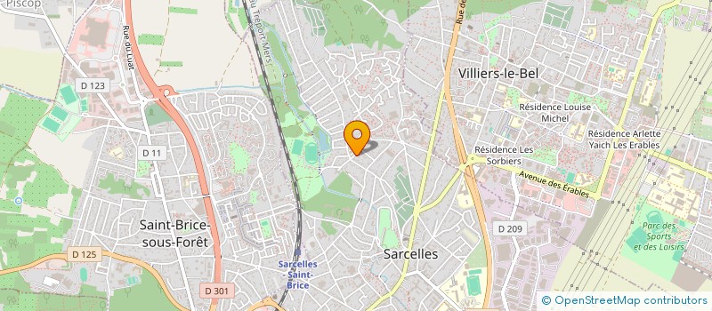 localisation de l'entreprise MONSIEUR SOUFIANE TAYOUB à SARCELLES