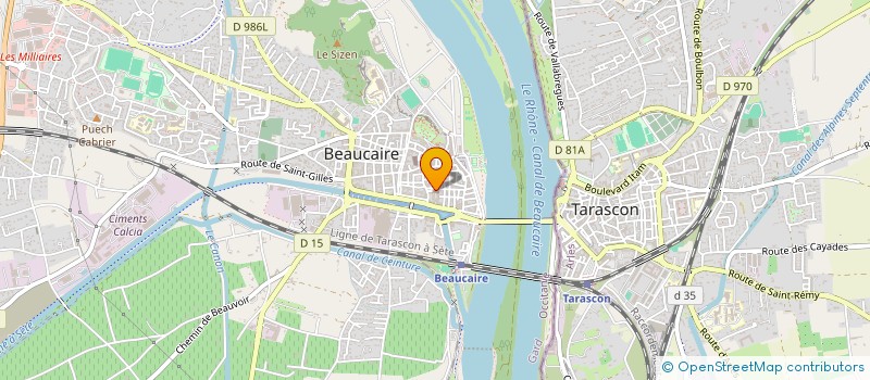 localisation de l'entreprise MONSIEUR SOUFIANE TOUAHRI BELGHOU à BEAUCAIRE