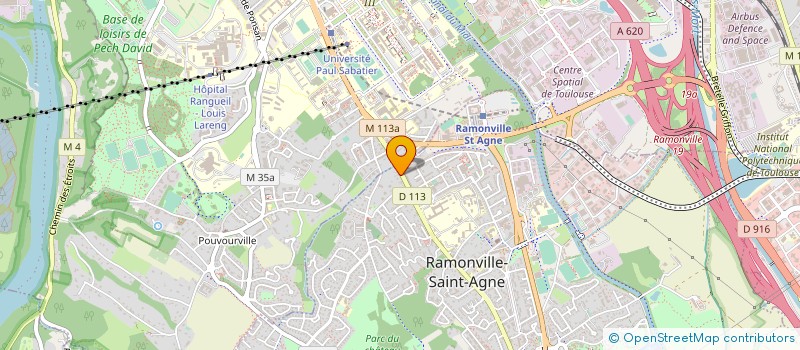 localisation de l'entreprise MONSIEUR SOUFIANE ZENTAR à RAMONVILLE-SAINT-AGNE