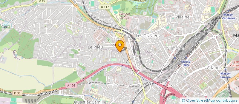 localisation de l'entreprise MONSIEUR SOUFIANOU ABDOURAHAMANE  PALAISEAU