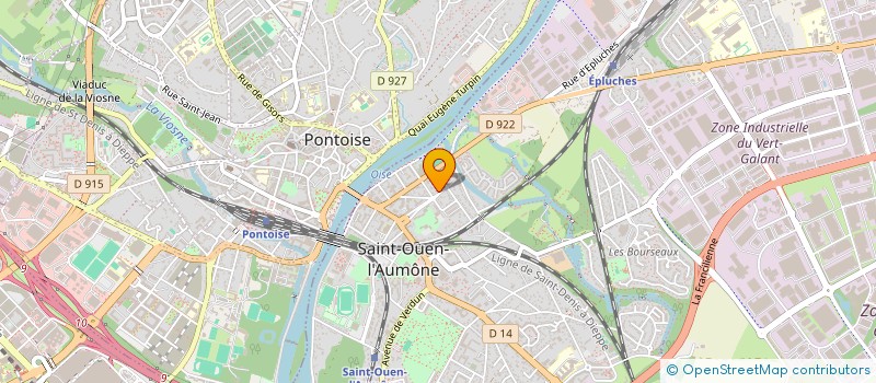 localisation de l'entreprise MONSIEUR SOUFIEN BENOMAR à SAINT-OUEN-L'AUMONE