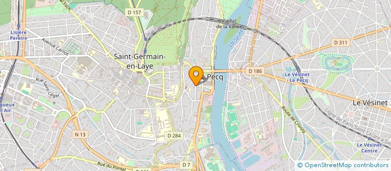 localisation de l'entreprise MONSIEUR SOUFIEN GHABARA à LE PECQ