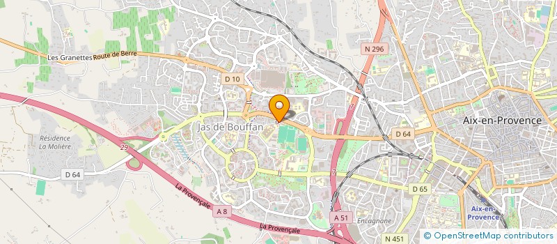 localisation de l'entreprise MONSIEUR SOUFIEN JEBALI à AIX-EN-PROVENCE