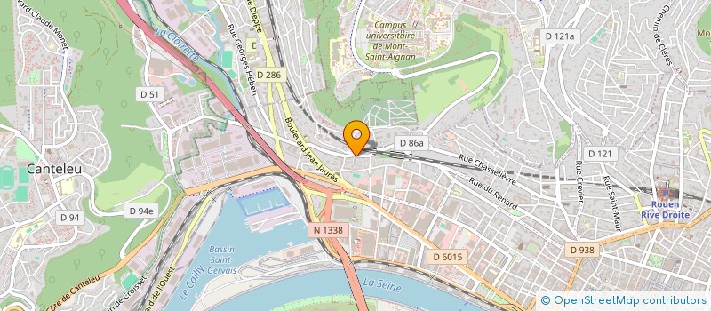 localisation de l'entreprise MONSIEUR SOUFIENE KACHLEF à ROUEN