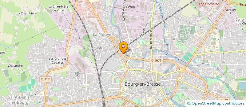 localisation de l'entreprise MONSIEUR SOUFIENE KIWA  BOURG-EN-BRESSE