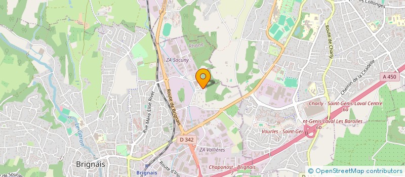 localisation de l'entreprise MONSIEUR SOUFIENE RAHMOUNI  BRIGNAIS