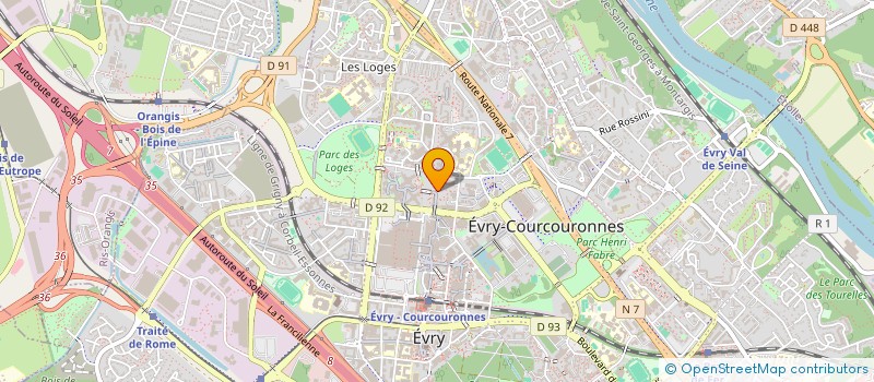 localisation de l'entreprise MONSIEUR SOUFIYANE BOUGHALEB à EVRY-COURCOURONNES