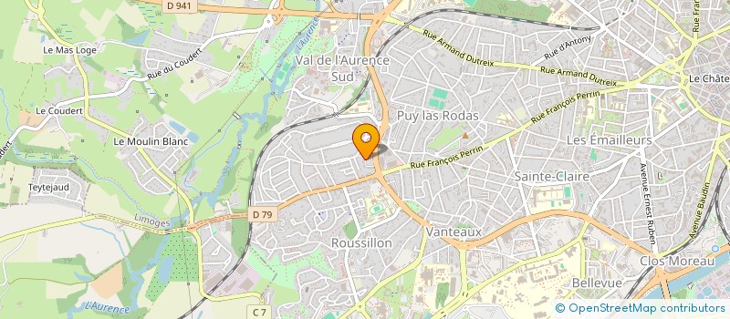 localisation de l'entreprise MONSIEUR SOUFOU ABDALLAH CHIBACO à LIMOGES