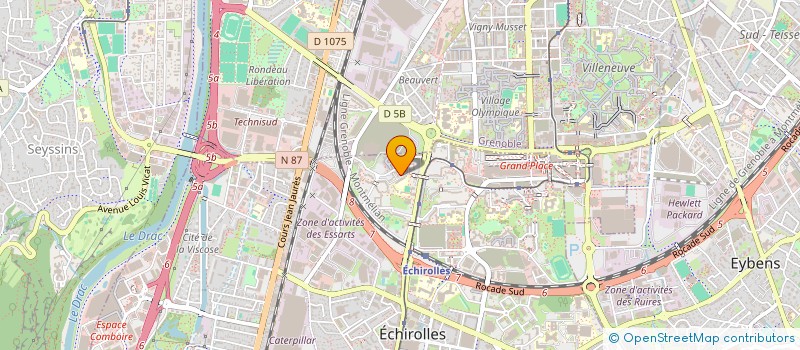 localisation de l'entreprise MONSIEUR SOUFYAN BELAROUSSI  ECHIROLLES