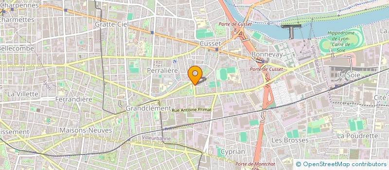 localisation de l'entreprise MONSIEUR SOUFYANE BAKOUCHE  VILLEURBANNE