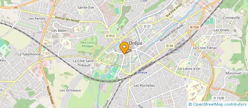 localisation de l'entreprise MONSIEUR SOUFYANE BEKKIOUI à DREUX