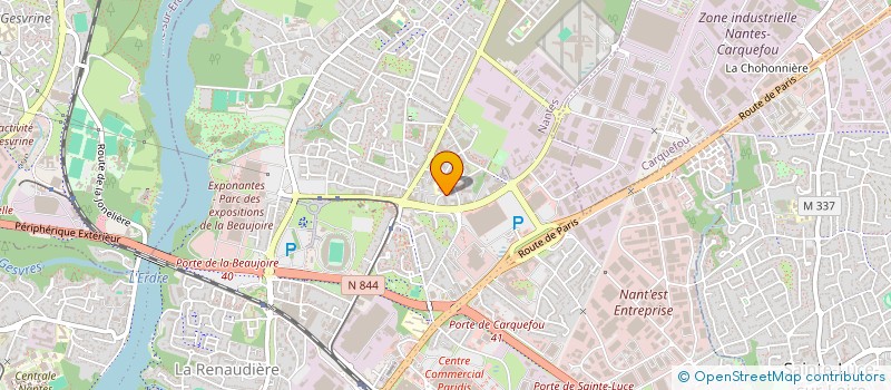 localisation de l'entreprise MONSIEUR SOUFYANE BELHIMEUR  NANTES