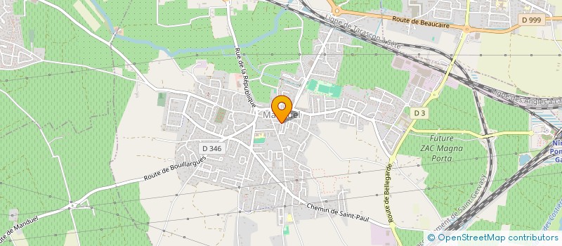 localisation de l'entreprise MONSIEUR SOUFYANE CHAAOUI  MANDUEL