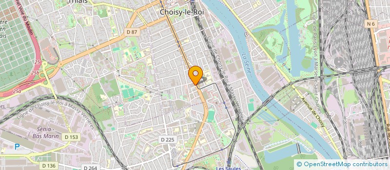 localisation de l'entreprise MONSIEUR SOUFYANE EL FECHTALI à CHOISY-LE-ROI