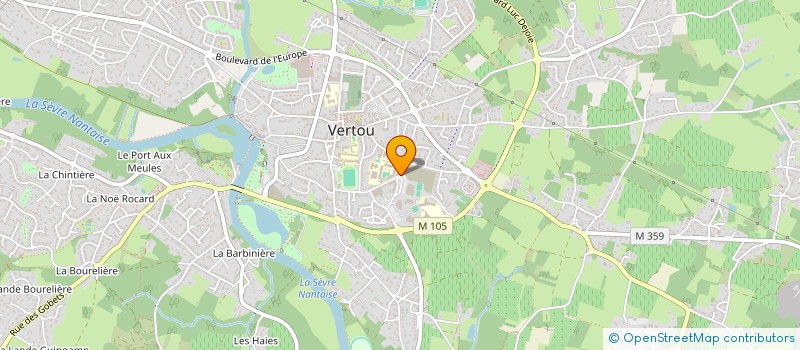 localisation de l'entreprise MONSIEUR SOUFYANE ELARBI  VERTOU