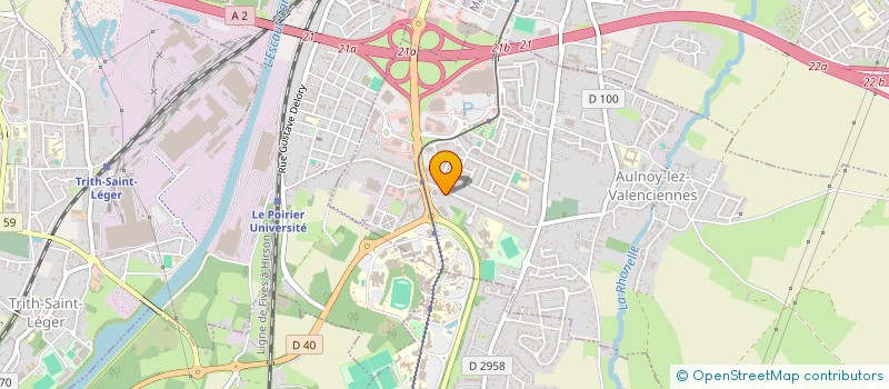 localisation de l'entreprise MONSIEUR SOUFYANE ERGHOUNI  AULNOY-LEZ-VALENCIENNES