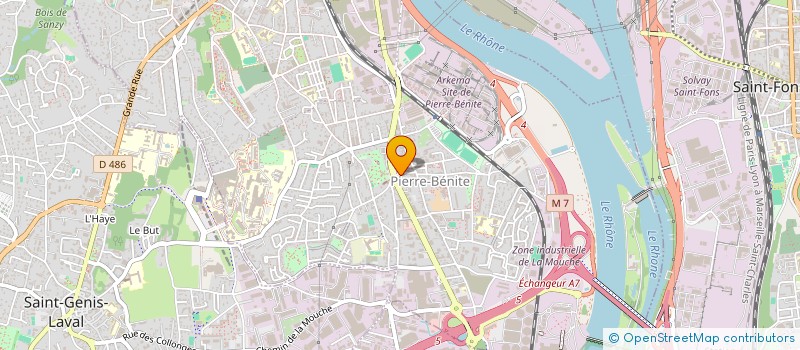 localisation de l'entreprise MONSIEUR SOUFYANE ES-SALIH  OULLINS-PIERRE-BENITE