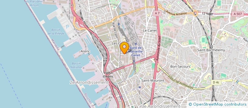 localisation de l'entreprise MONSIEUR SOUFYANE FAFA à MARSEILLE