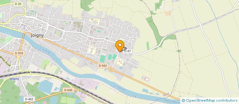 localisation de l'entreprise MONSIEUR SOUFYANE GOURRI  JOIGNY