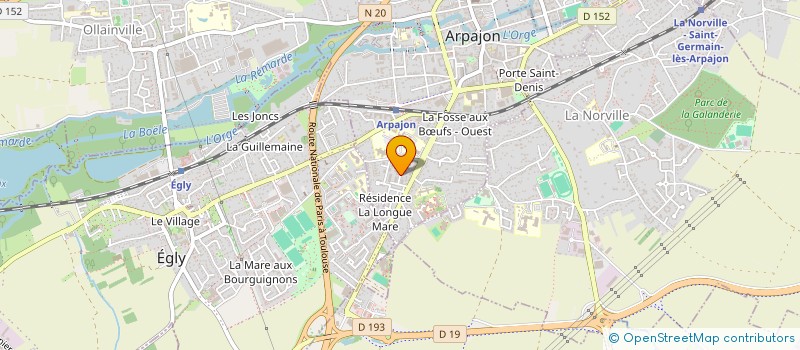 localisation de l'entreprise MONSIEUR SOUFYANE KABOUCHE  ARPAJON