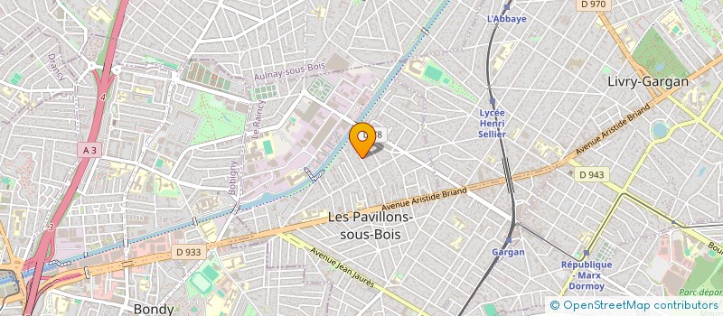 localisation de l'entreprise MONSIEUR SOUFYANE LABIDI  LES PAVILLONS-SOUS-BOIS