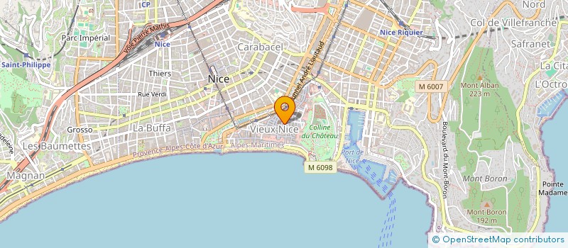 localisation de l'entreprise MONSIEUR SOUFYANE MOKHTARI à NICE