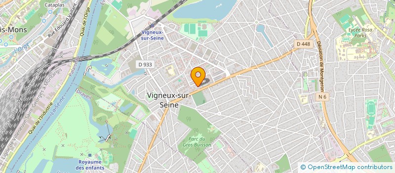 localisation de l'entreprise MONSIEUR SOUFYANE SAIAH à VIGNEUX-SUR-SEINE