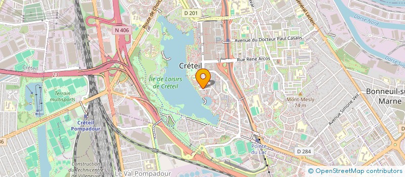 localisation de l'entreprise MONSIEUR SOUFYANE TEMDI  CRETEIL