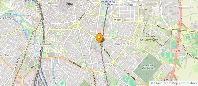 localisation de l'entreprise MONSIEUR SOUFYENE BENESSAOUD à DIJON