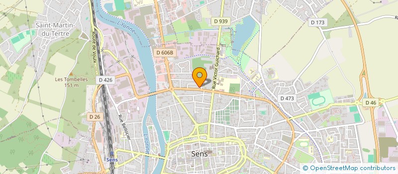 localisation de l'entreprise MONSIEUR SOUGANDY SOUARE  SENS