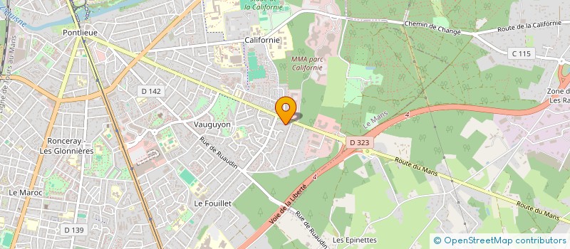 localisation de l'entreprise MONSIEUR SOUGLMAN KANLANFEYI  LE MANS