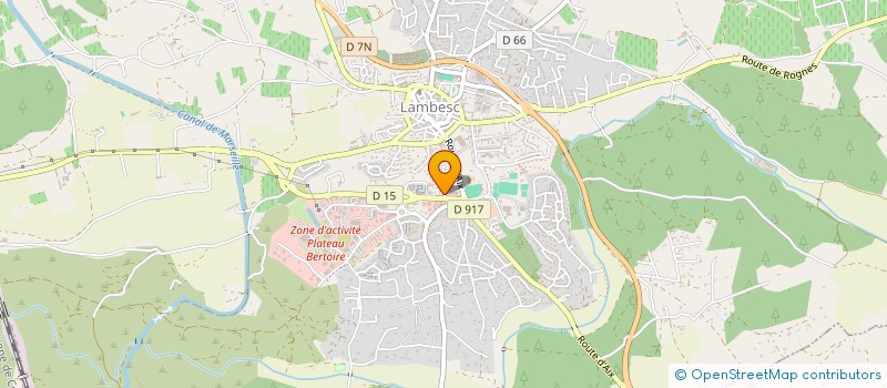 localisation de l'entreprise MONSIEUR SOUHAEL SEBEI  LAMBESC