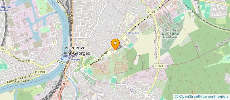 localisation de l'entreprise MONSIEUR SOUHAIB LAHRACH  VILLENEUVE-SAINT-GEORGES