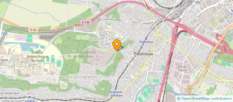 localisation de l'entreprise MONSIEUR SOUHAIB MEDIANA  PALAISEAU