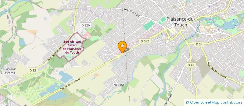 localisation de l'entreprise MONSIEUR SOUHAIEL TOUATI  PLAISANCE-DU-TOUCH