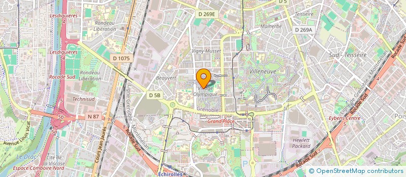 localisation de l'entreprise MONSIEUR SOUHAIL ASSIDI  GRENOBLE