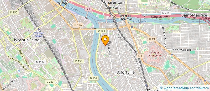 localisation de l'entreprise MONSIEUR SOUHAIL AYER  ALFORTVILLE