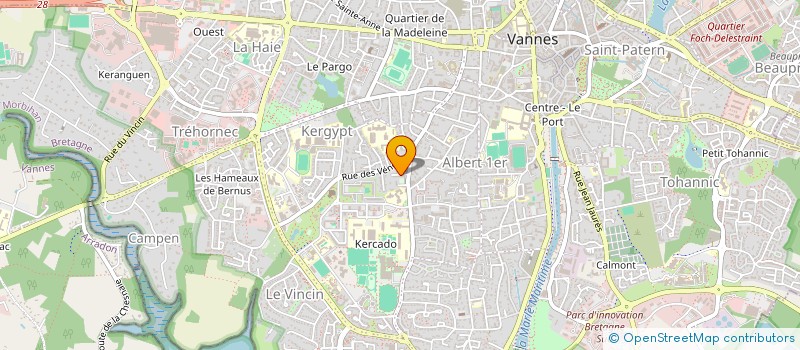 localisation de l'entreprise MONSIEUR SOUHAIL BEN AMMAR à VANNES