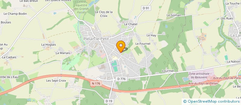 localisation de l'entreprise MONSIEUR SOUHAIL BEN ROMDHANE  PLELAN-LE-PETIT