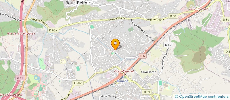 localisation de l'entreprise MONSIEUR SOUHAIL DRIDIS à BOUC-BEL-AIR