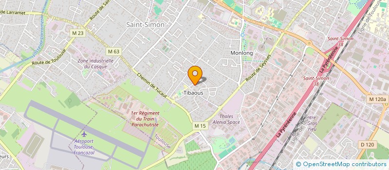 localisation de l'entreprise MONSIEUR SOUHAIL EL AOUD  TOULOUSE