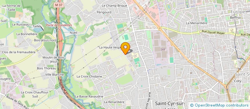 localisation de l'entreprise MONSIEUR SOUHAIL EL HAMMOUMI  SAINT-CYR-SUR-LOIRE